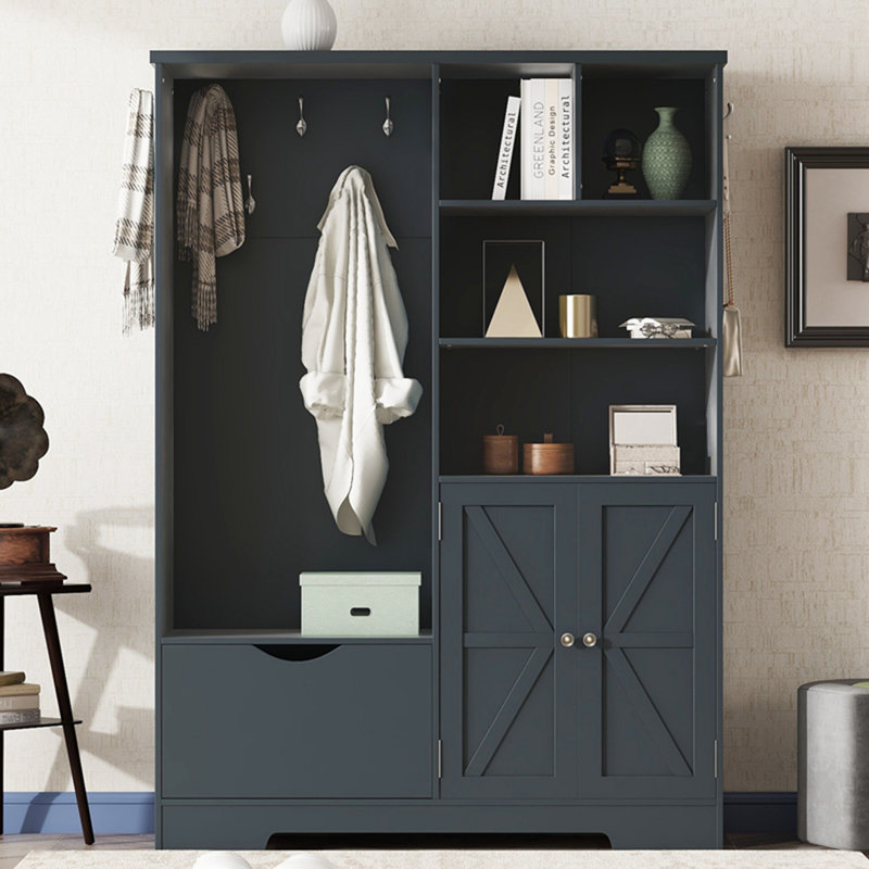 Armoire décorative, Bleu antique