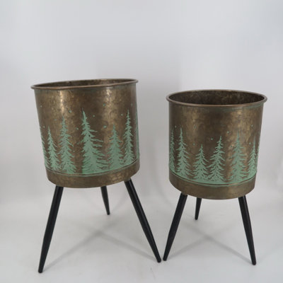 Aydogan Metal Cachepot