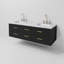 Ensemble de meuble-lavabo double 60 po-82339613-82339614