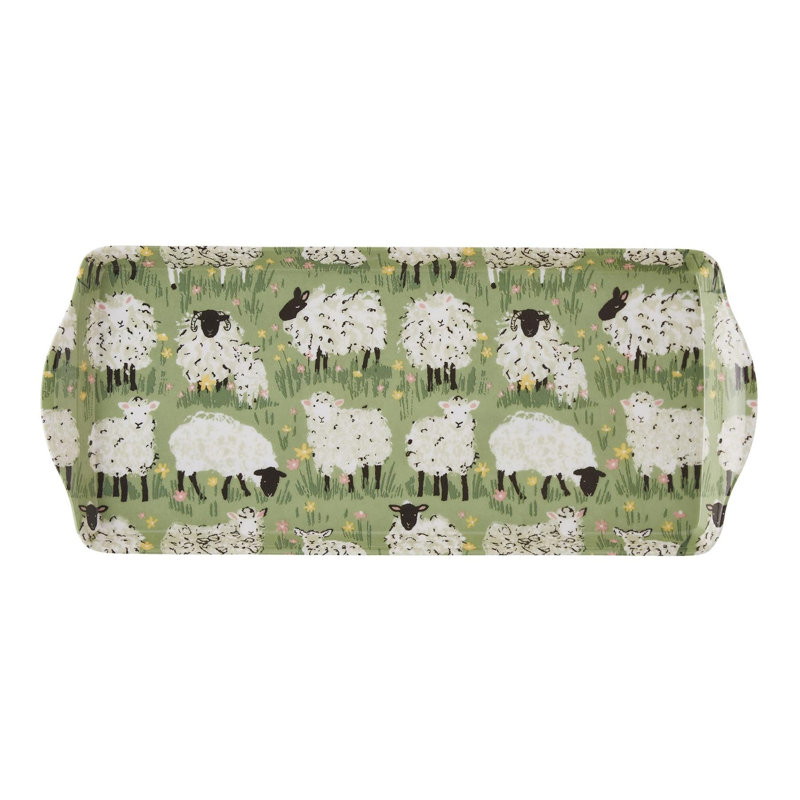 Woolly Sheep Melamine Tray