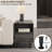 Modern Expandable Sofa End Table with Storage and Adjustable Legs,Living Room End Side Table with Drawer,Modular Sofa Table-1548427122