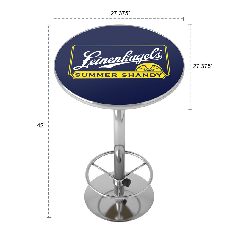 Table de bar avec repose-pieds Leinenkugel Shandy
