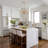 4-Light Gold Candle-Style Chandelier with Clear Glass Shade for Dry Indoor