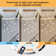 16-lights Rectangular Crystal Chandeliers Led Dimmable