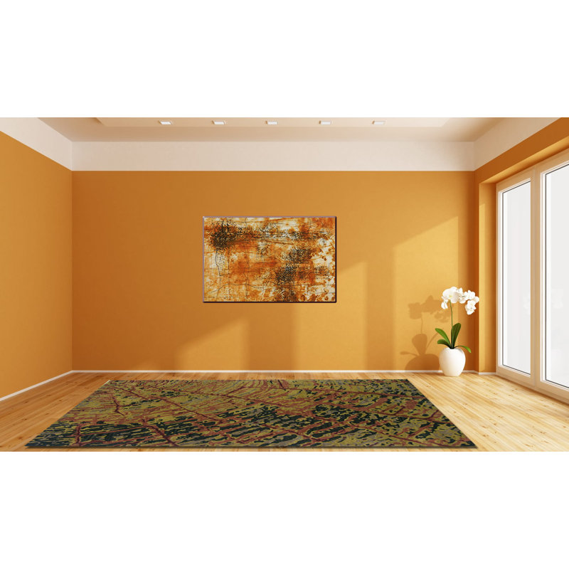 Clarkesville Abstract Indoor Rug, Rectangle 5' x 8'