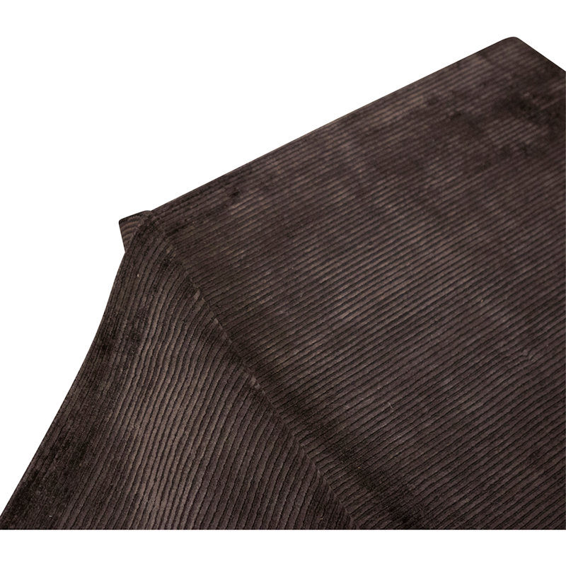 Hand Knotted Area Rug in Dark Brown
