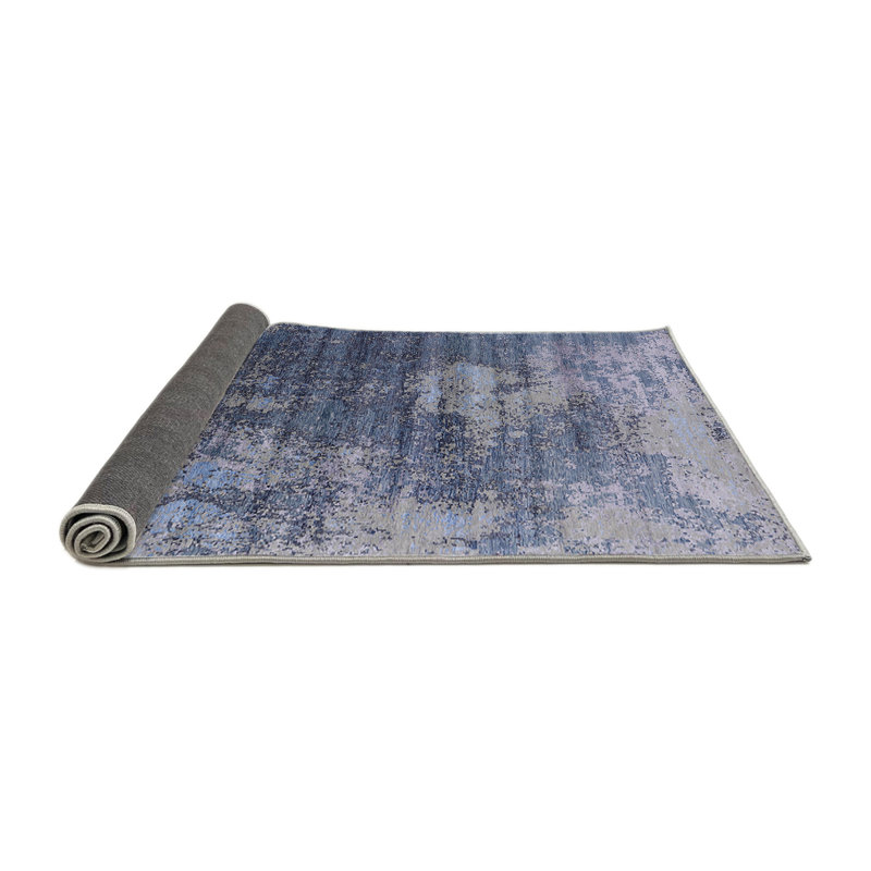 Tapis bleu foncé, Carré 3 pi