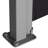 Outsunny 118'' W D Fabric Black Cover Retractable Side Awning-49655878