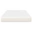 Vidaxl Bed Mattress With Mattress Cream Fabric-117669121