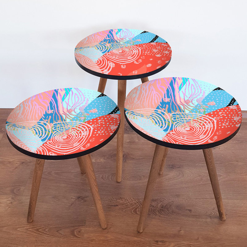 Tables gigognes 3 pieds Augustin