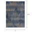 Tapis intérieur bleu indigo abstrait Hause-1549337701