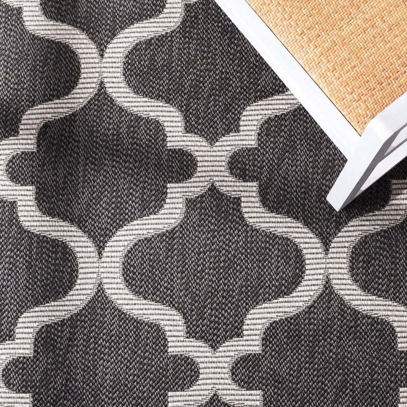 Bermuda Performance Machine Washable Geometric Indoor/Outdoor Area Rug, Rectangle 8' x 10'