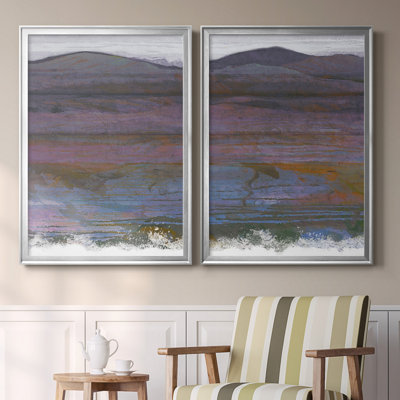 «Majestic Mountains I», reproduction encadrée de qualité supérieure, prête à être accrochée