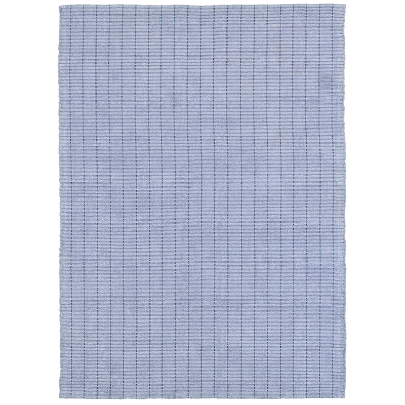 Rudel Flatweave Cotton Striped Indoor Rug, Rectangle 2' x 3'