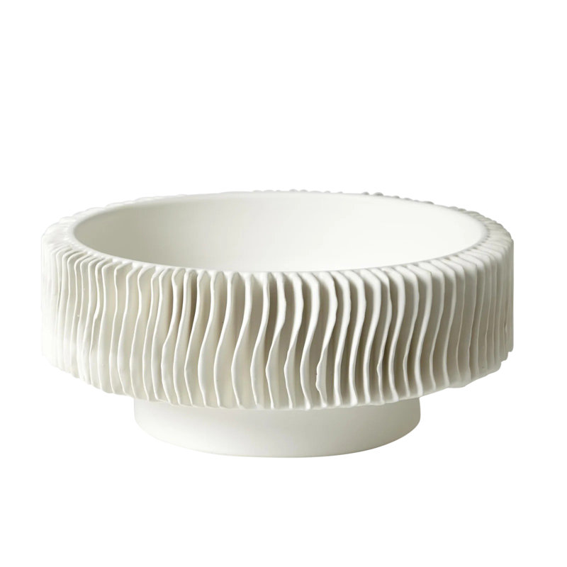 Radiator Vase-Matte White-Low
