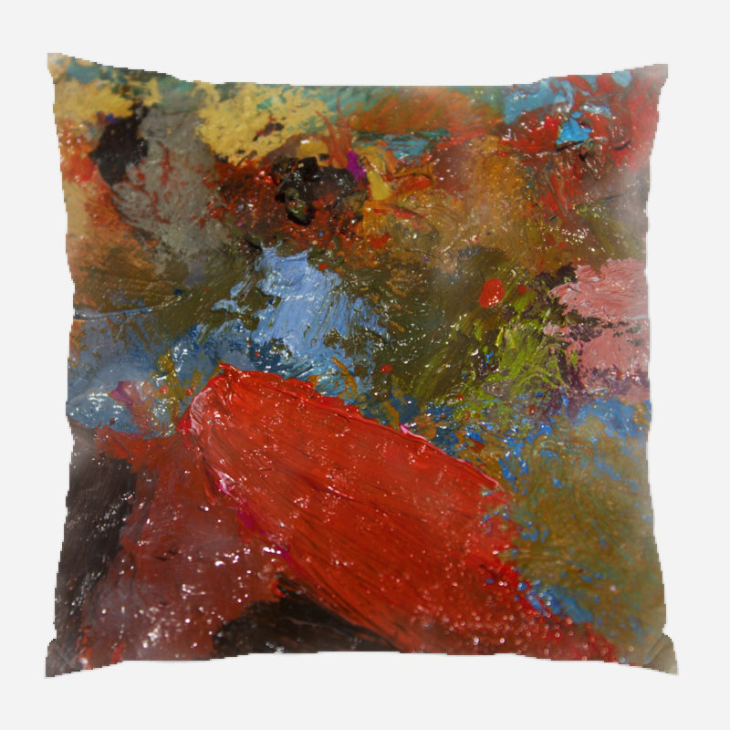 Coussin décoratif , Microsuède, Intérieur