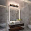 Luminaires de salle de bain 3 lumières pour miroir de salle de bain au-dessus du miroir