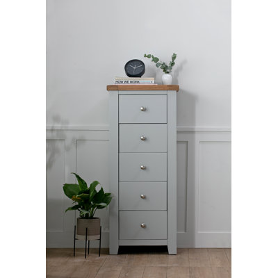 Melbourne 55cm W 5 - Drawer Chest of Drawers