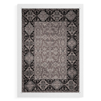 Reproduction abstraite rétro CXC III - reproduction de toile seulement - non encadrée
