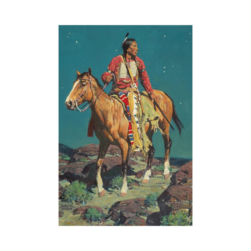 Full Moon Scout By David Mann - Wrapped Canvas Graphic Art by David Mann - Wrapped Canvas Print