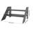 2-Step Modern Black Foldable RV Step Ladder