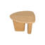 Table d'appoint de table fuselée (bois naturel)