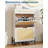 Entryway Rattan Shoe Cabinet w/ 2 Flipup Drawers & 1 Drawer, Freestanding Shoe Organizer, 3-Tier Shoe Storage Cabinet with Adjustable Shelves-1564527935