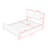 Wood Platform Bed with Slats-1154486799-1154486798