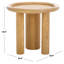 Table de bout en bois massif Koleen