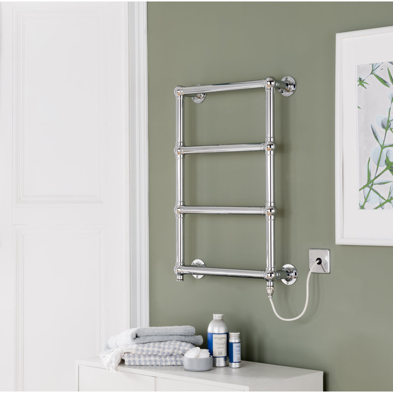Traditional Towel Rail Heated Towel Rails, Chrome, Electric