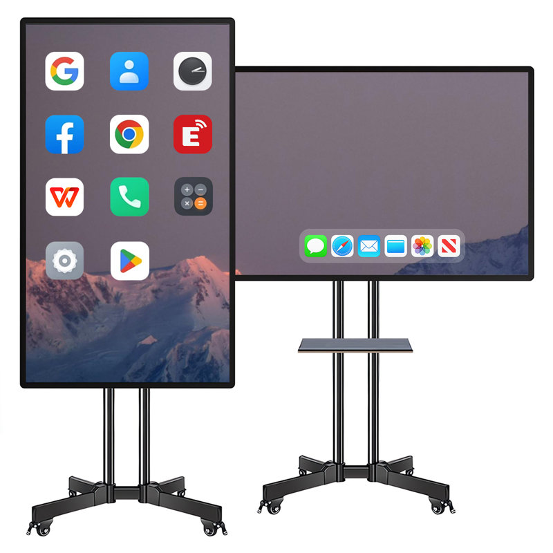 JYXCN Smart Board 49 pouces tout-en-un tactile, tableau blanc interactif avec double système et partage de nuage - parfait pour la salle de classe, le bureau et les présentations?