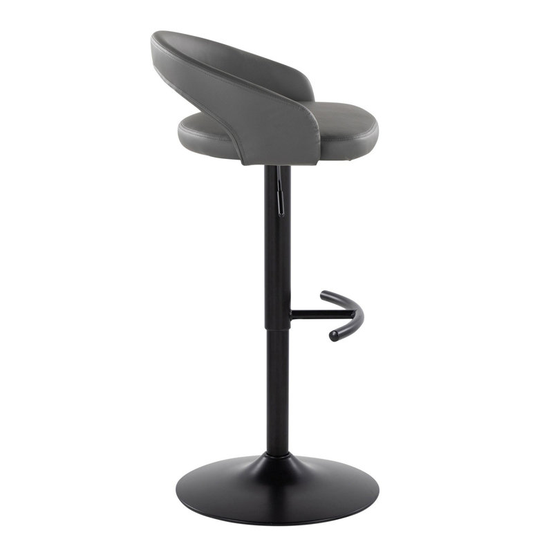 Tabouret de bar réglable, Gray