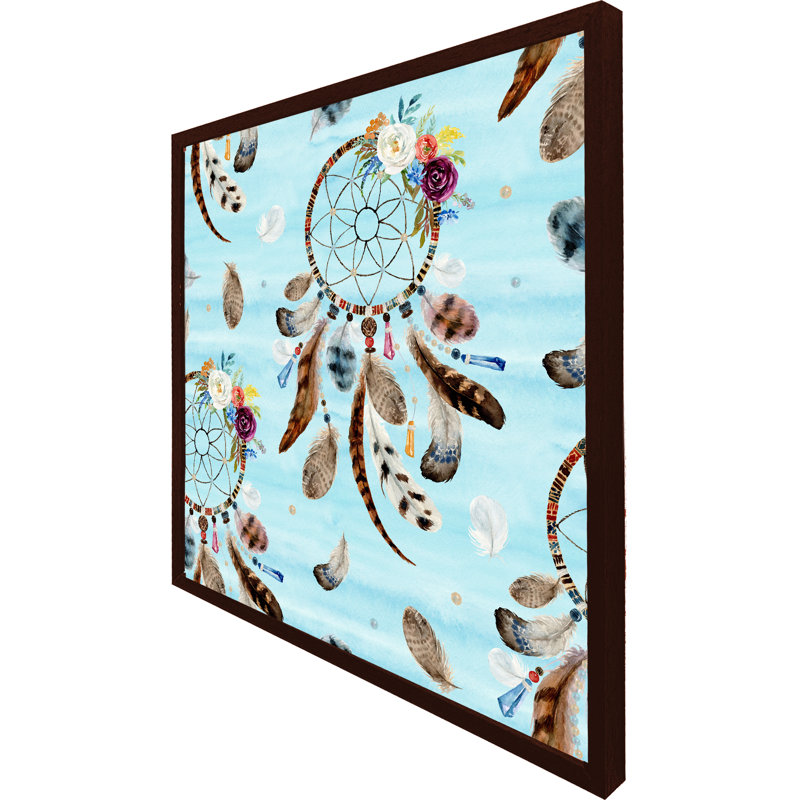 Bostonia Single Picture Frame Print, 51cm H x 51cm W x 4cm D, Brown Framed