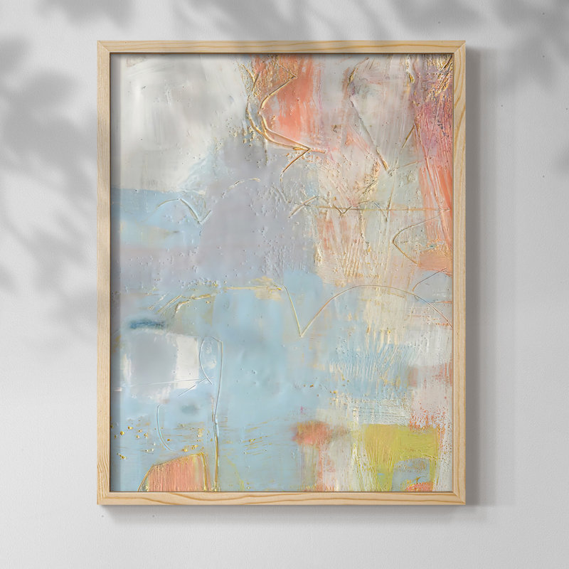 Cully II Framed Print - Solid Wood, 21" H x 17" W