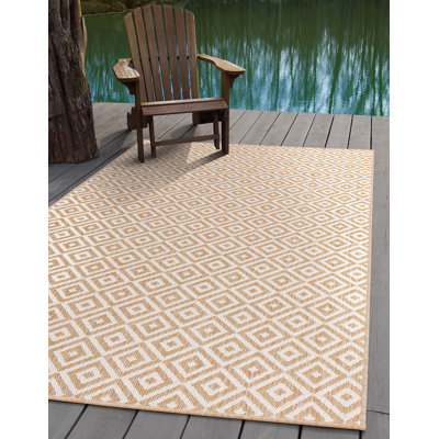 Tapis d'extérieur couleur os