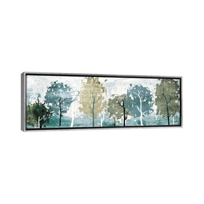 «Abstract Forest» par On Rei - reproduction d'art sur toile panoramique