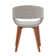 Cachan Fabric Dining Chair with Beechwood Legs
