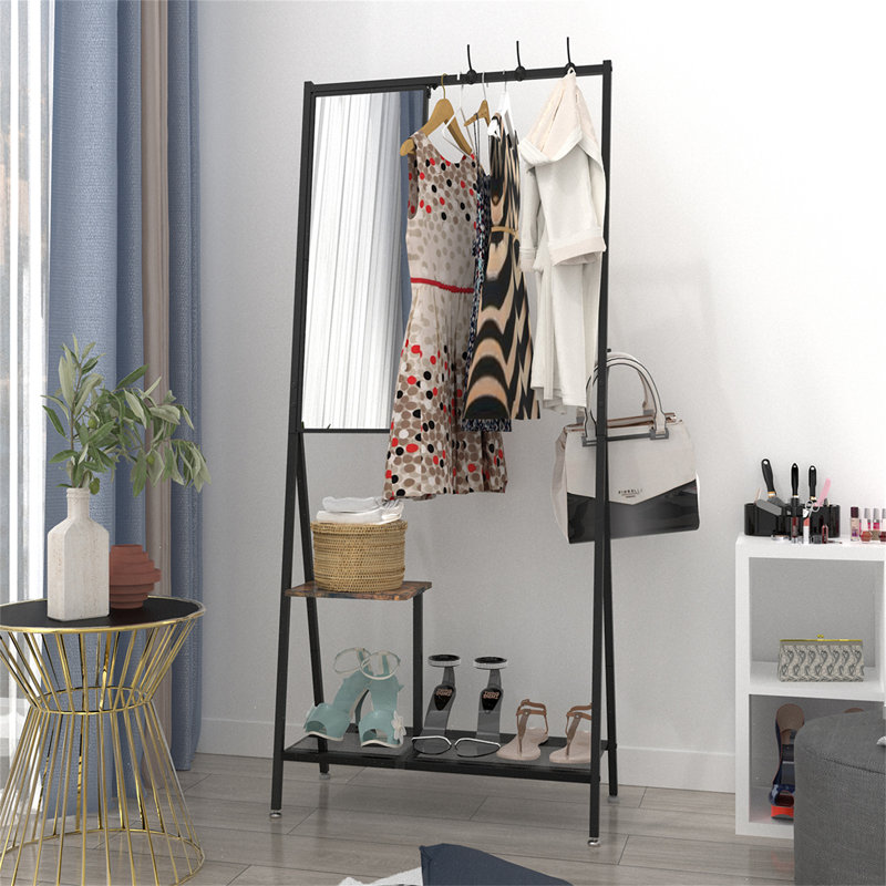 Portemanteau avec miroir