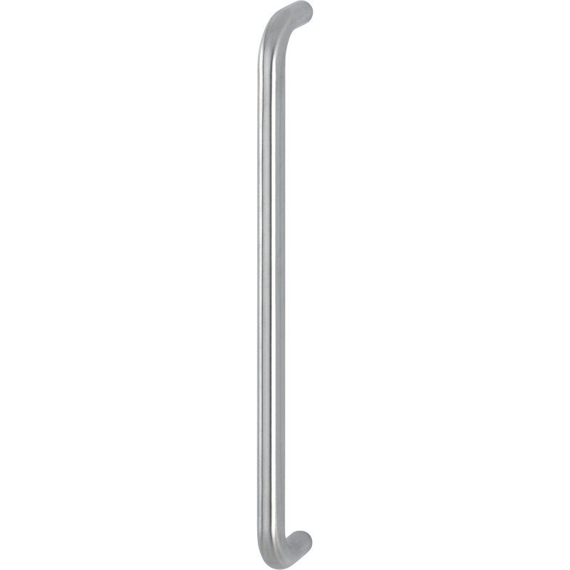 Amarey Bolt Through Fix Pull Handle, 42.5cm H x 2cm W x 6.6cm D, Light Grey