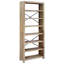 Riem 200cm H Solid Wood Standard Bookcase