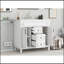 Meuble-lavabo 36 po avec lavabo supérieur, armoire de rangement moderne avec 2 portes à fermeture douce et 2 tiroirs, meuble-lavabo simple-1713226497
