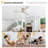 Nicola 52" 3-Blade Ceiling Fan-1789334592