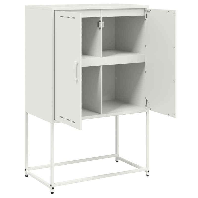No_Yes_Yes_No_No TV Stand, White, 68cm