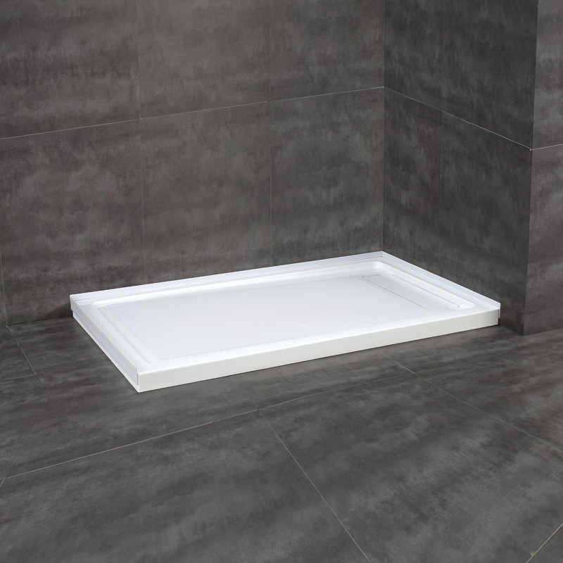 Adena 60'' W 35.98'' D Rectangular Single Shower Base