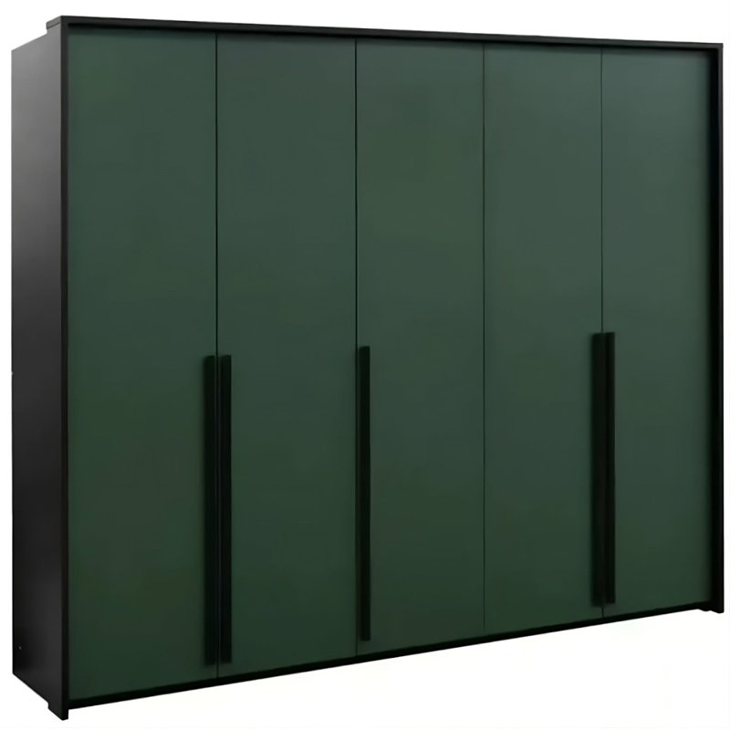 Manufactured Wood Wardrobe, Green