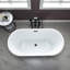 Baignoire de trempage autoportante en acrylique 67 pi x 29,5 po avec piédestal, double extrémité, conception antidérapante-51226564