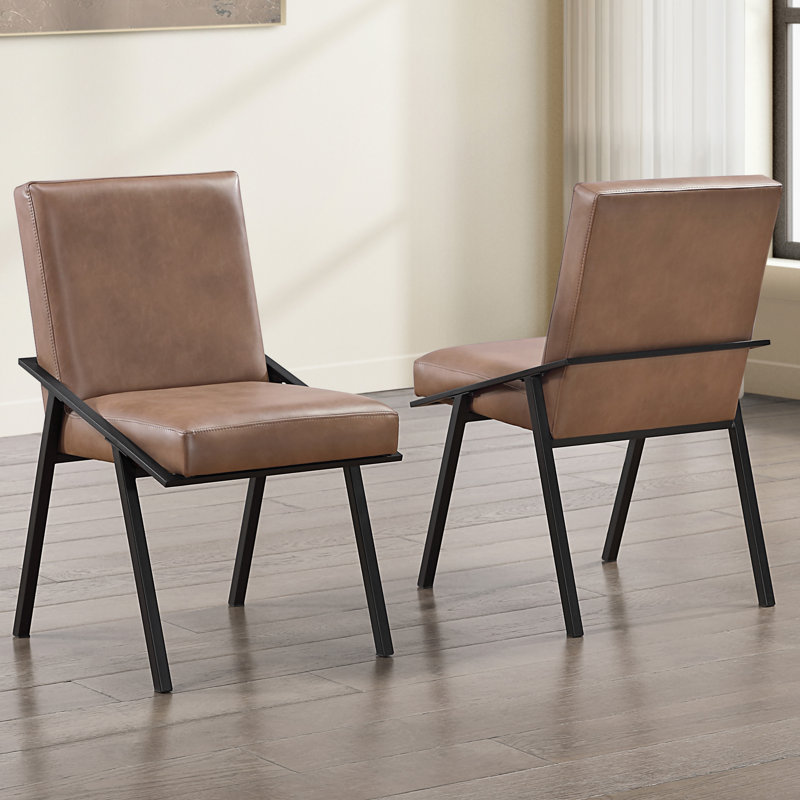 Tucson Upholstered Vegan Leather Dining Chair