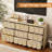 9 Drawer Modern  Double Dressers Storage-2056710988