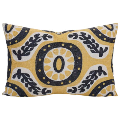 Velvet Lumbar Pillow Cover & Insert