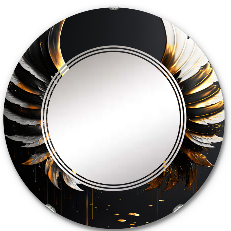 Miroir mural Raelea, 24 po x 24 po